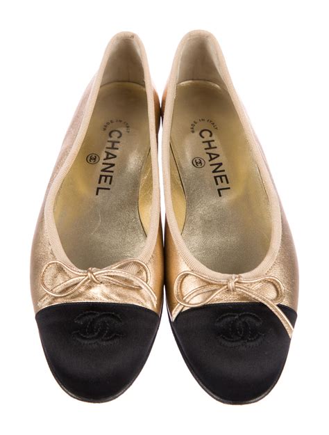 Chanel shoes ballerina flats